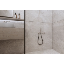 PERENNE - 47X47 SLIM, GRAY, MATTE